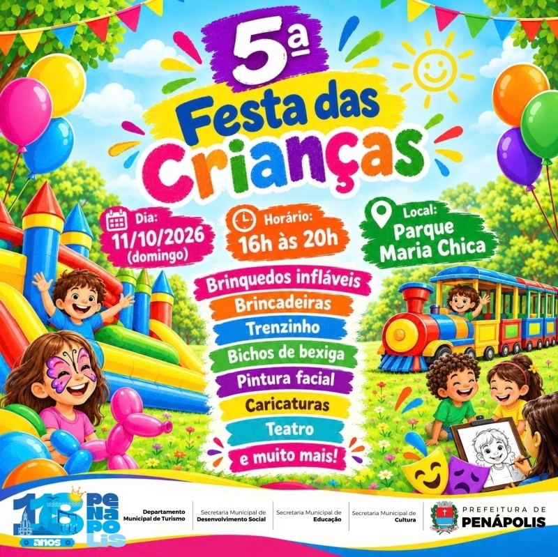 Noticia penapolis-realizara-festa-das-criancas-dia-11-de-outubro