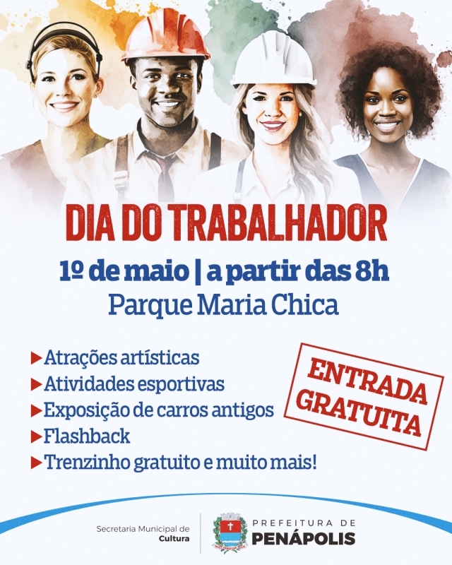 Noticia dia-do-trabalhador-tera-programacao-festiva-em-penapolis