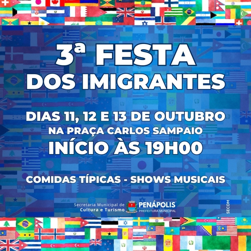 Noticia aniversario-da-cidade-penapolis-tera-3-festa-dos-imigrantes-de-11-a-13-de